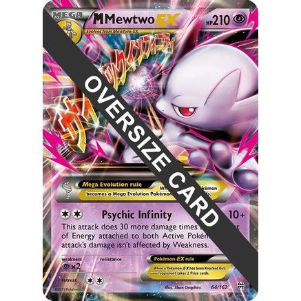 M Mewtwo EX - 64/162 64 - Jumbo Cards