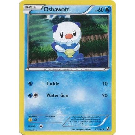 Oshawott - 27/114 (Cosmos Holo) 27 - Alternate Art Promos Holofoil