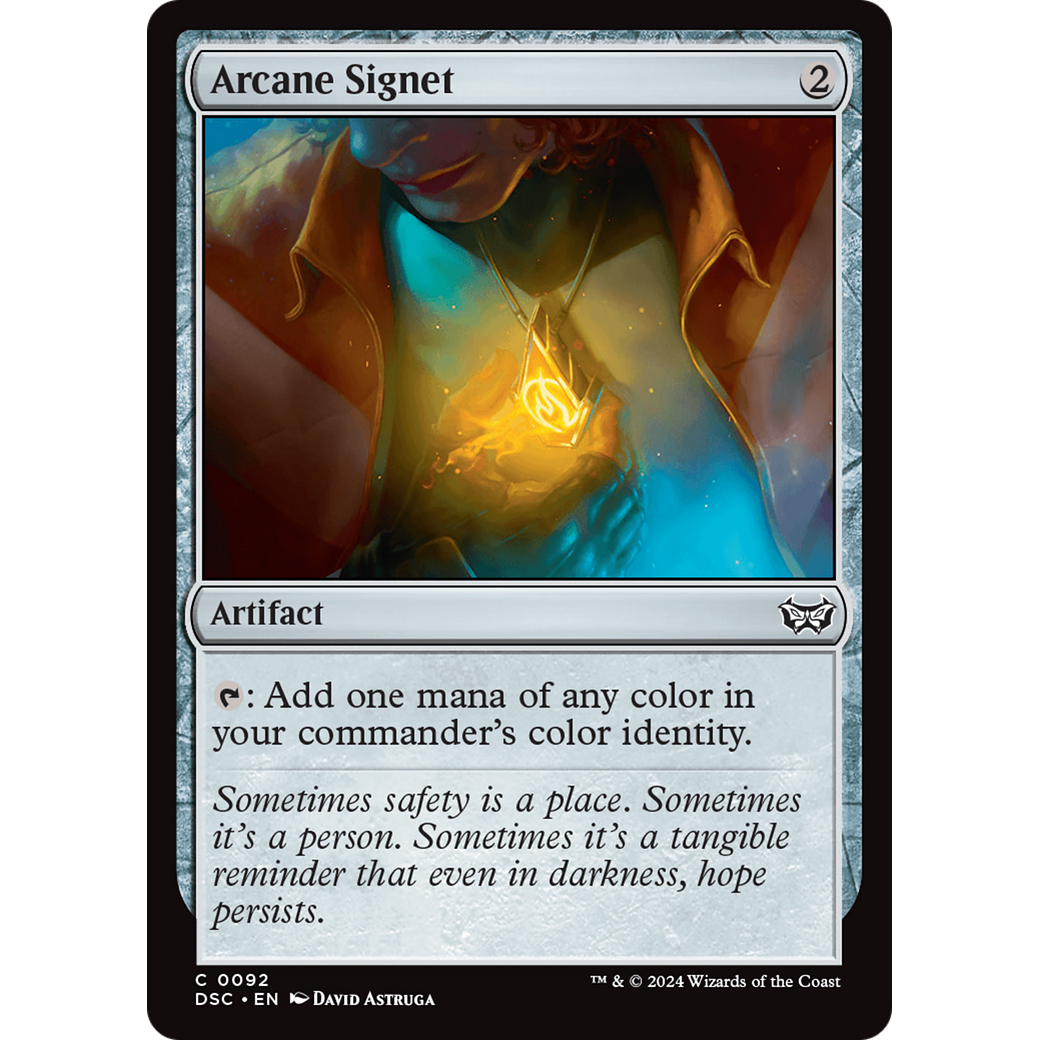 Arcane Signet (DSC-092) - Duskmourn: House of Horror Commander