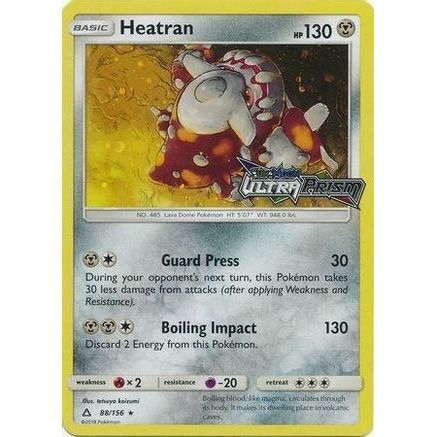 Heatran - 88/156 (Prerelease) 88 - Alternate Art Promos Holofoil
