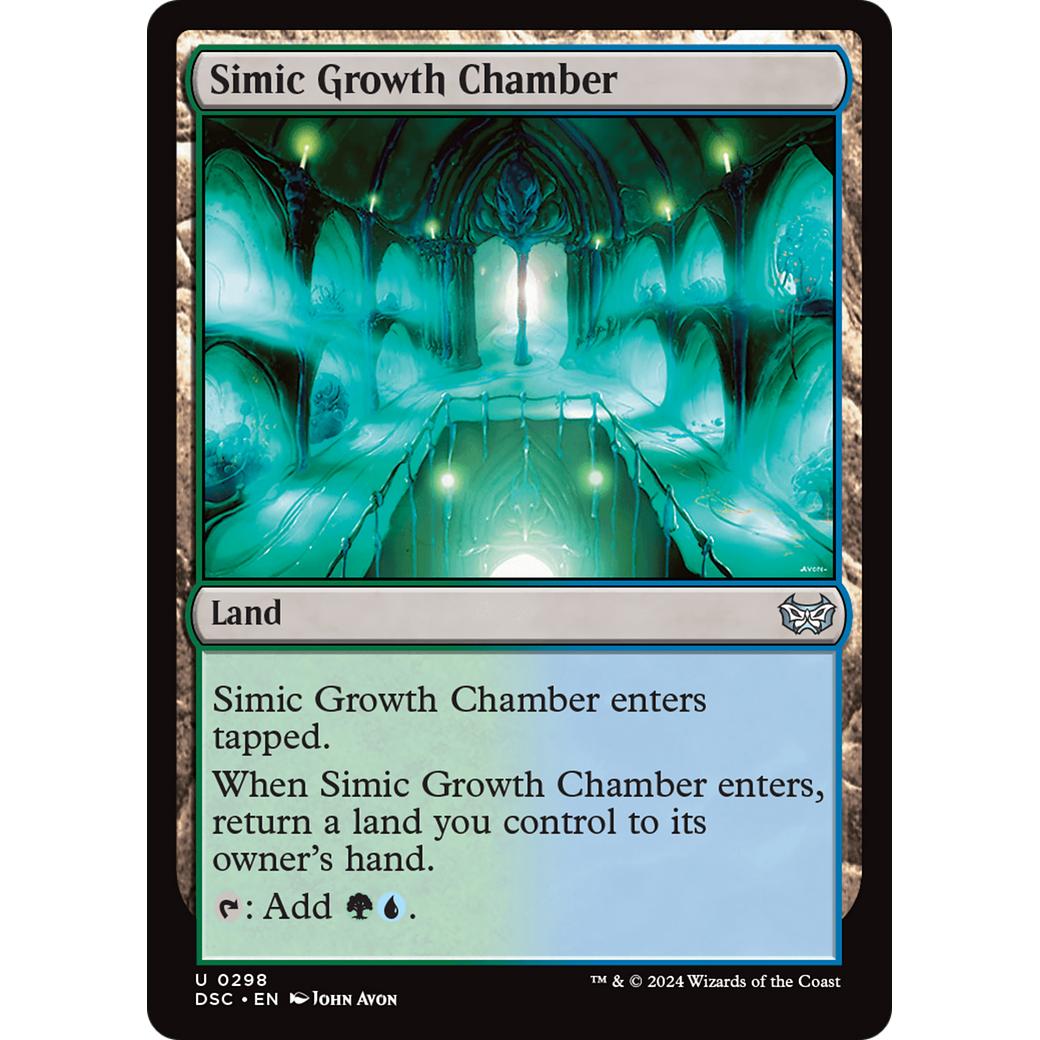 Simic Growth Chamber (DSC-298) - Duskmourn: House of Horror Commander