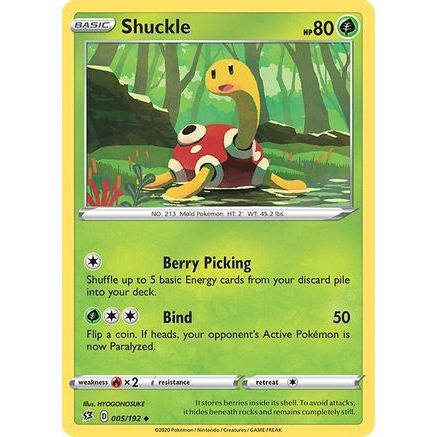 Shuckle 5/192 - SWSH02 Rebel Clash