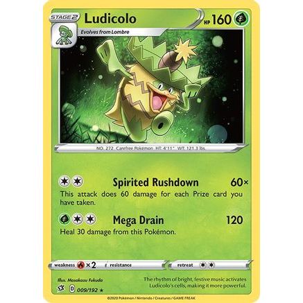 Ludicolo 9/192 - SWSH02 Rebel Clash