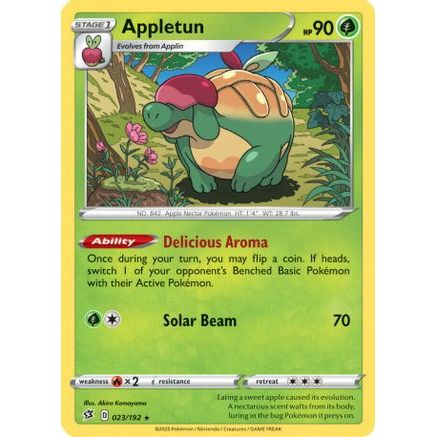 Appletun 23/192 - SWSH02 Rebel Clash Reverse Holofoil