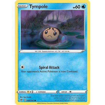 Tympole 44/192 - SWSH02 Rebel Clash Reverse Holofoil