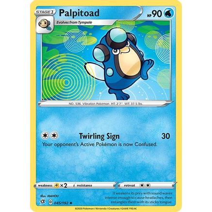 Palpitoad 45/192 - SWSH02 Rebel Clash