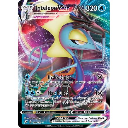 Inteleon VMAX 50/192 - SWSH02 Rebel Clash Holofoil