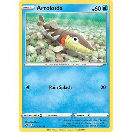 Arrokuda 52/192 - SWSH02 Rebel Clash