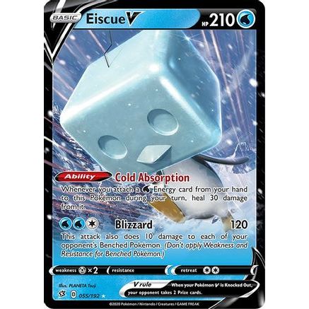 Eiscue V 55/192 - SWSH02 Rebel Clash Holofoil