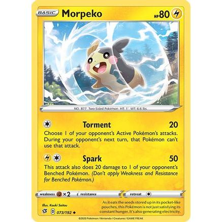 Morpeko 73/192 - SWSH02 Rebel Clash