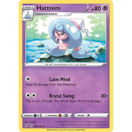 Hattrem 84/192 - SWSH02 Rebel Clash