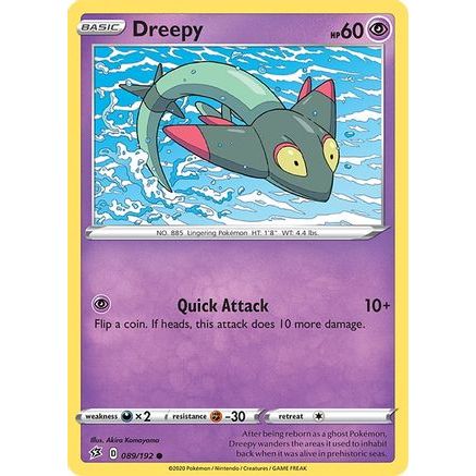 Dreepy 89/192 - SWSH02 Rebel Clash