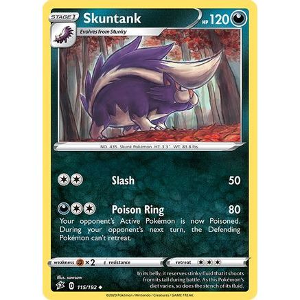Skuntank 115/192 - SWSH02 Rebel Clash