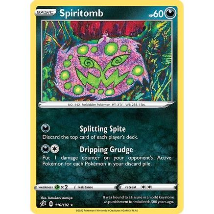 Spiritomb 116/192 - SWSH02 Rebel Clash