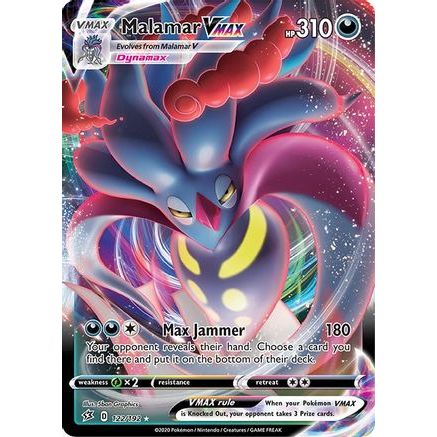Malamar VMAX 122/192 - SWSH02 Rebel Clash Holofoil