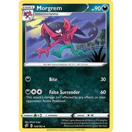 Morgrem 124/192 - SWSH02 Rebel Clash