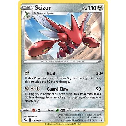 Scizor 128/192 - SWSH02 Rebel Clash