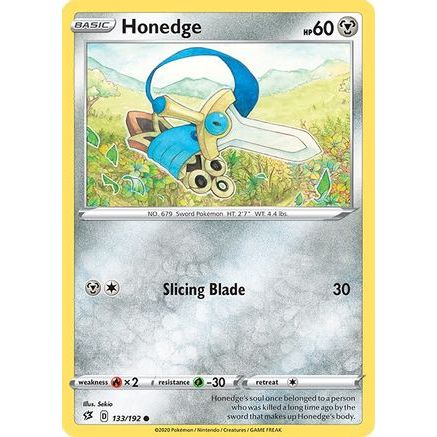 Honedge 133/192 - SWSH02 Rebel Clash