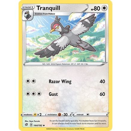 Tranquill 144/192 - SWSH02 Rebel Clash