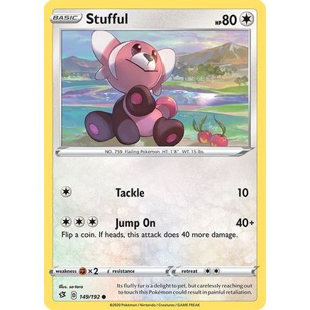 Stufful 149/192 - SWSH02 Rebel Clash Reverse Holofoil