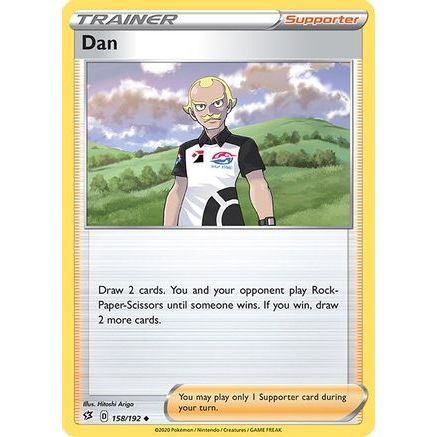 Dan 158/192 - SWSH02 Rebel Clash Reverse Holofoil