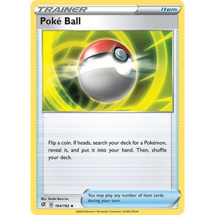 Poke Ball 164/192 - SWSH02 Rebel Clash