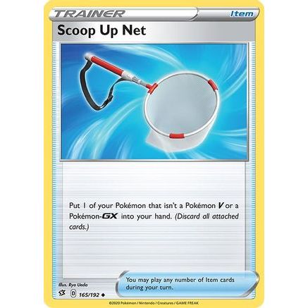 Scoop Up Net 165/192 - SWSH02 Rebel Clash Reverse Holofoil