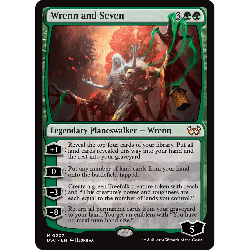 Wrenn and Seven (DSC-207) - Duskmourn: House of Horror Commander