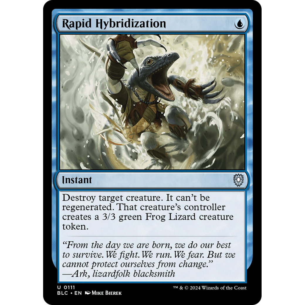 Rapid Hybridization (BLC-111) - Bloomburrow Commander