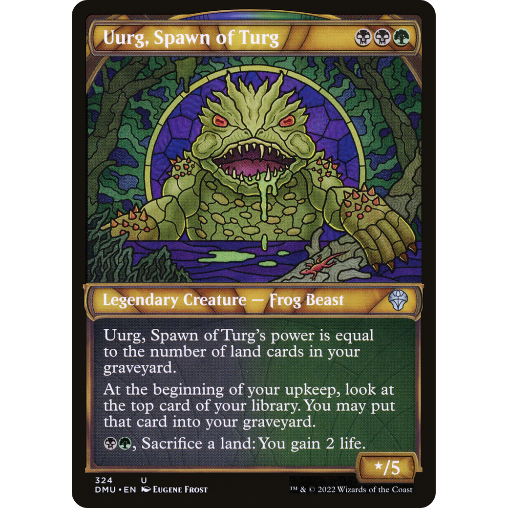 Uurg, Spawn of Turg (Showcase) (DMU-324) - Dominaria United: (Showcase)
