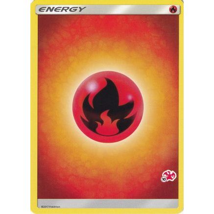 Fire Energy (#10 Charizard Stamped) - Battle Academy
