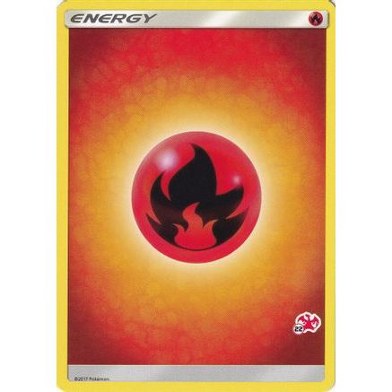 Fire Energy (#22 Charizard Stamped) - Battle Academy
