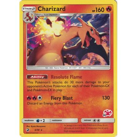 Charizard - 3/70 (#39 Charizard Stamped) 3 - Battle Academy