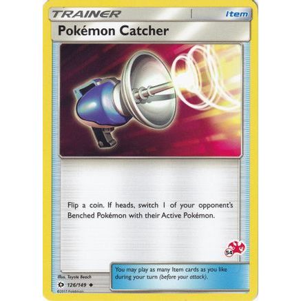 Pokemon Catcher - 126/149 (#54 Charizard Stamped) - Battle Academy