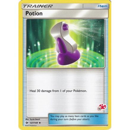 Potion - 127/149 (#14 Charizard Stamped) 127 - Battle Academy