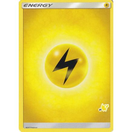 Lightning Energy (#21 Pikachu Stamped) - Battle Academy