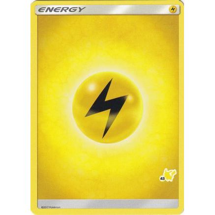 Lightning Energy (#43 Pikachu Stamped) - Battle Academy