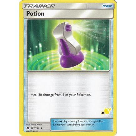 Potion - 127/149 (#40 Pikachu Stamped) - Battle Academy
