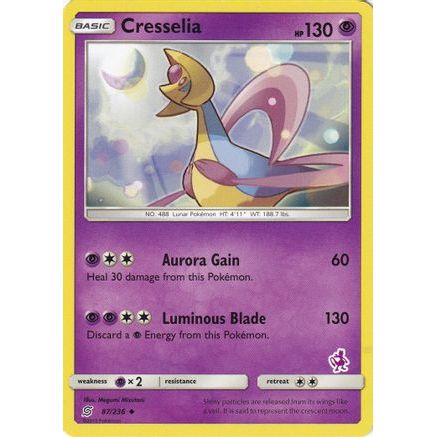 Cresselia - 87/236 (Mewtwo Stamped) - Battle Academy