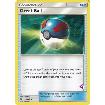 Great Ball - 119/149 (Mewtwo Stamped) - Battle Academy