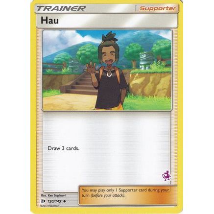 Hau - 120/149 (Mewtwo Stamped) - Battle Academy