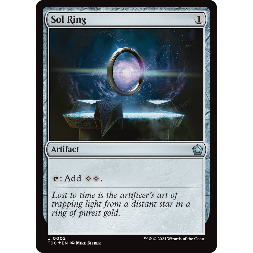 Sol Ring (FDC-002) - Foundations Commander Foil