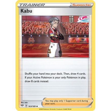 Kabu 163/189 - SWSH03 Darkness Ablaze