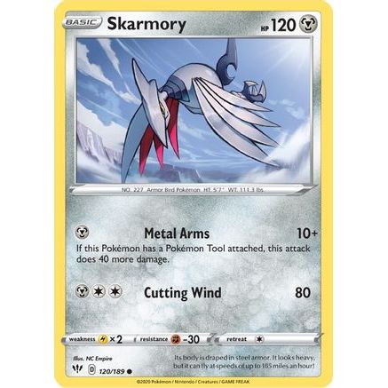 Skarmory 120/189 - SWSH03 Darkness Ablaze