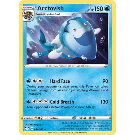 Arctovish 54/189 - SWSH03 Darkness Ablaze