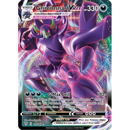 Grimmsnarl VMAX 115/189 - SWSH03 Darkness Ablaze Holofoil