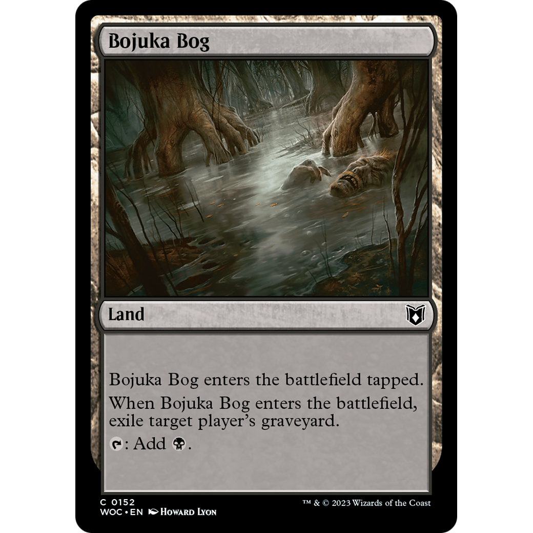 Bojuka Bog (WOC-152) - Wilds of Eldraine Commander