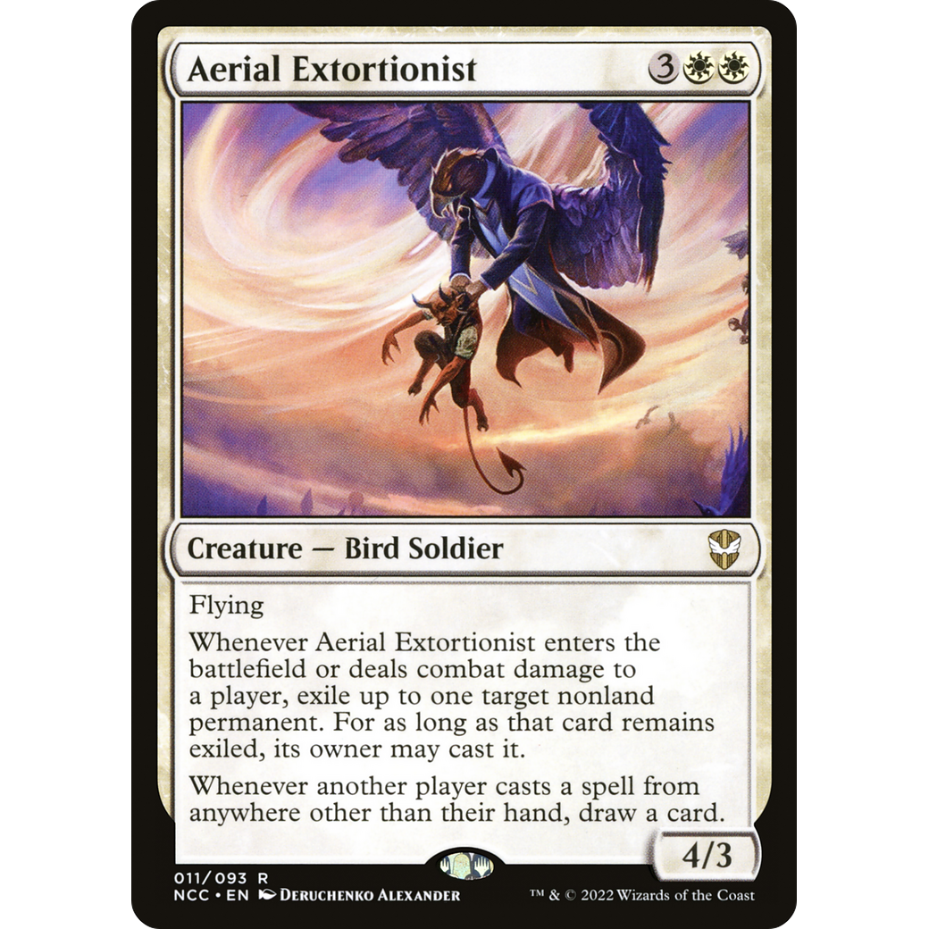 Aerial Extortionist (NCC-011) - New Capenna Commander