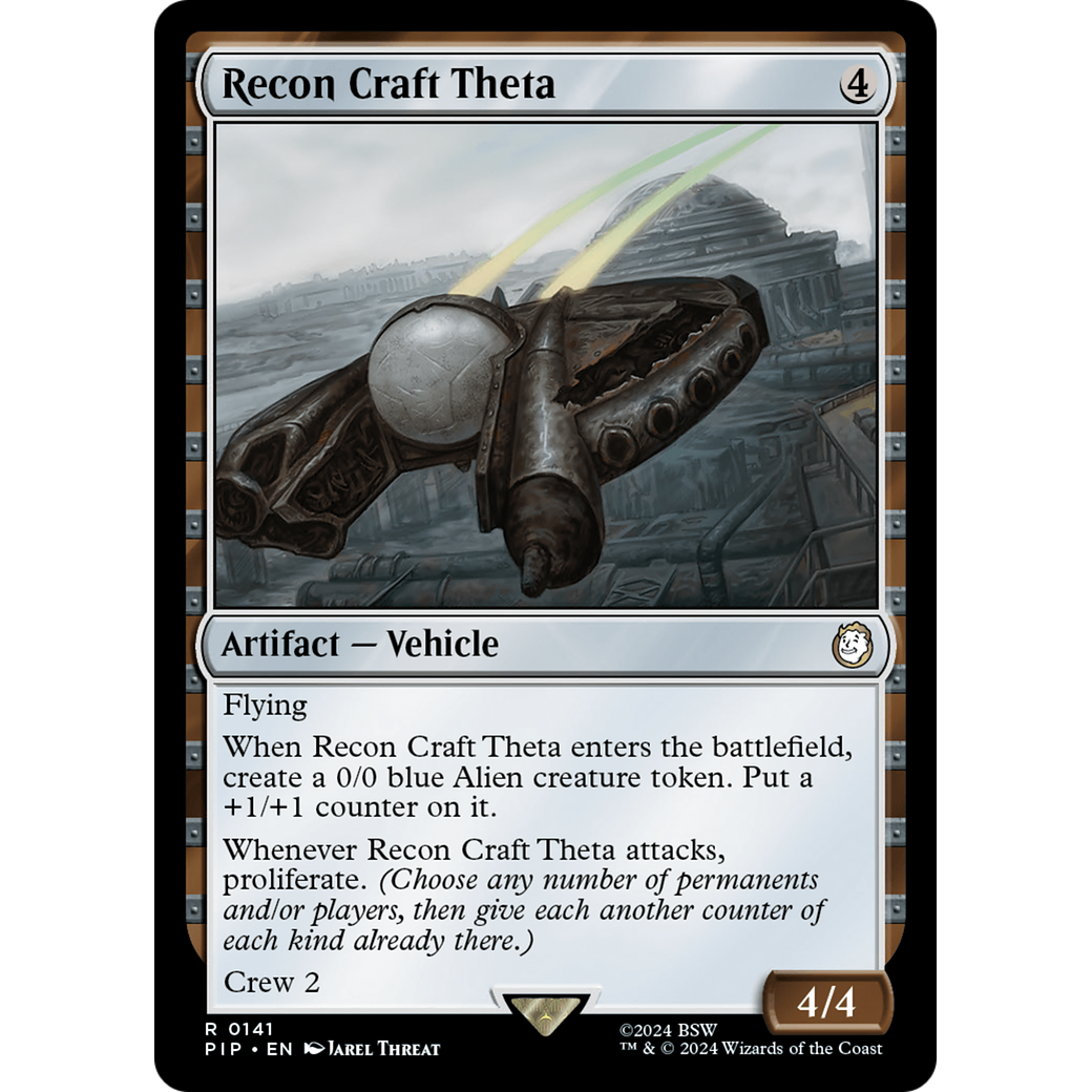 Recon Craft Theta (PIP-141) - Fallout Foil