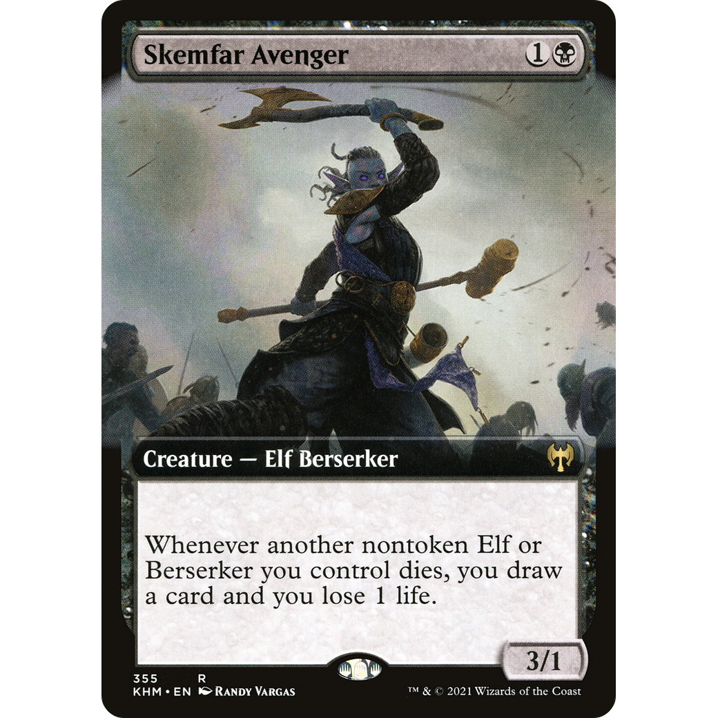 Skemfar Avenger (Extended Art) (KHM-355) - Kaldheim: (Extended Art) Foil